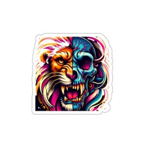 Lion Die-Cut Stickers