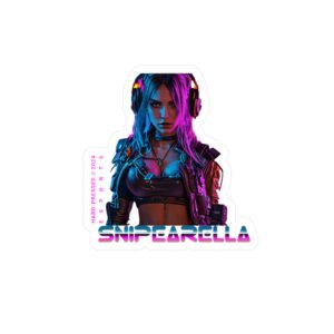 Snipe-Arella Kiss-Cut Vinyl Decals