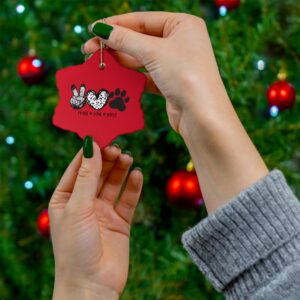 Ceramic Ornament, Contact to customize with a name!