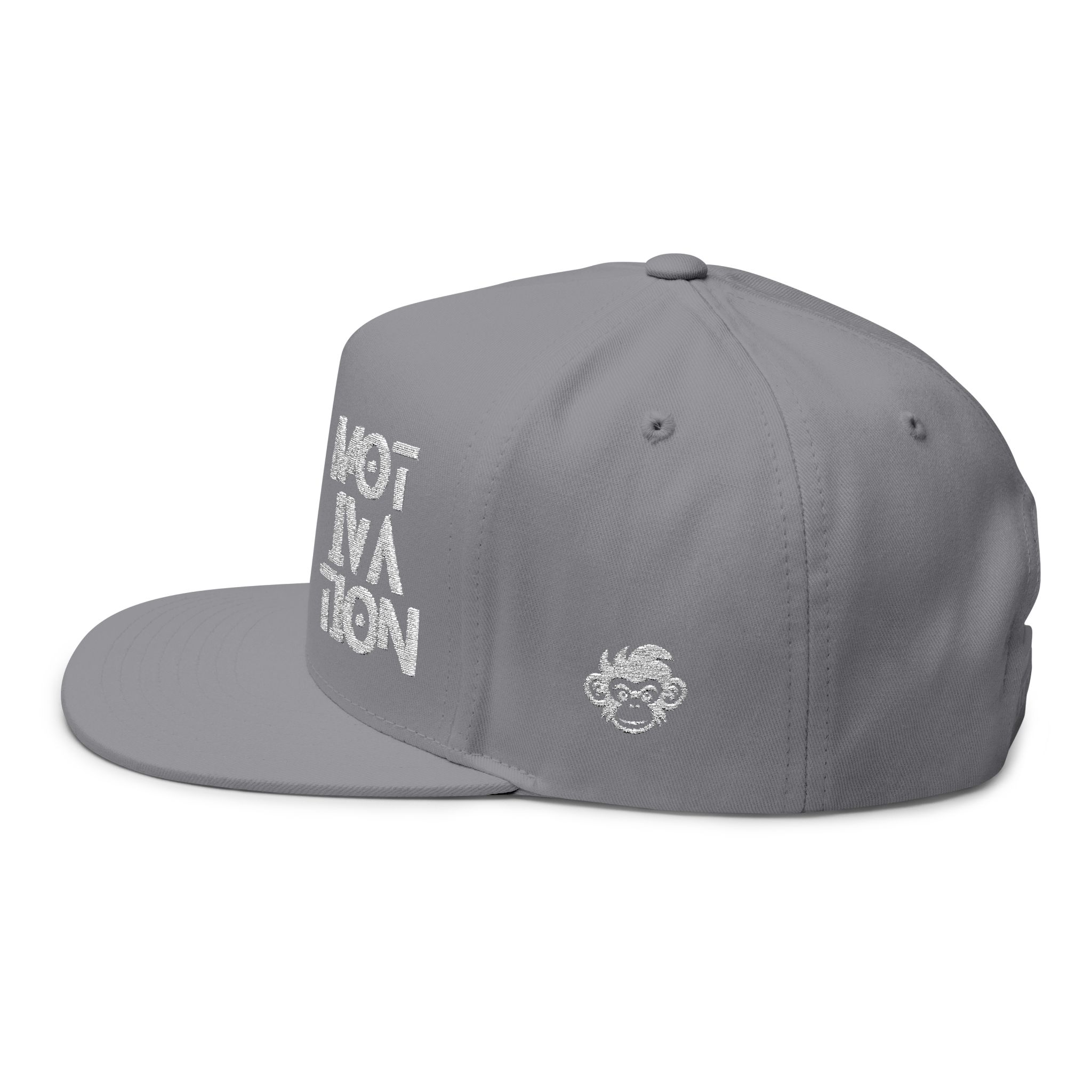 Motivation- Flat Bill Cap (Embroidery) - Image 19