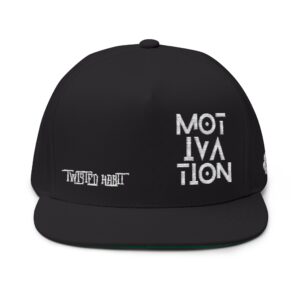 Motivation- Flat Bill Cap (Embroidery)