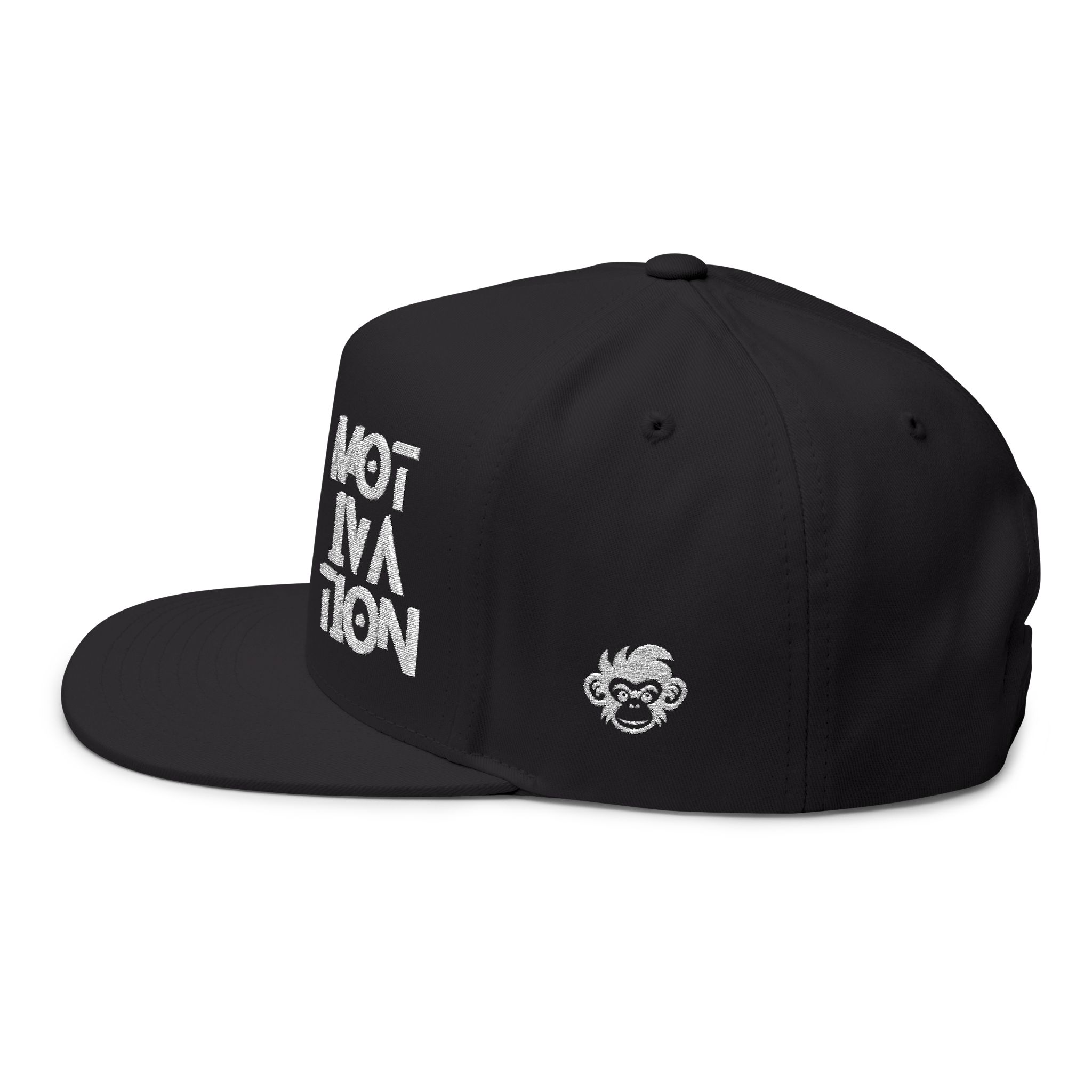 Motivation- Flat Bill Cap (Embroidery) - Image 3