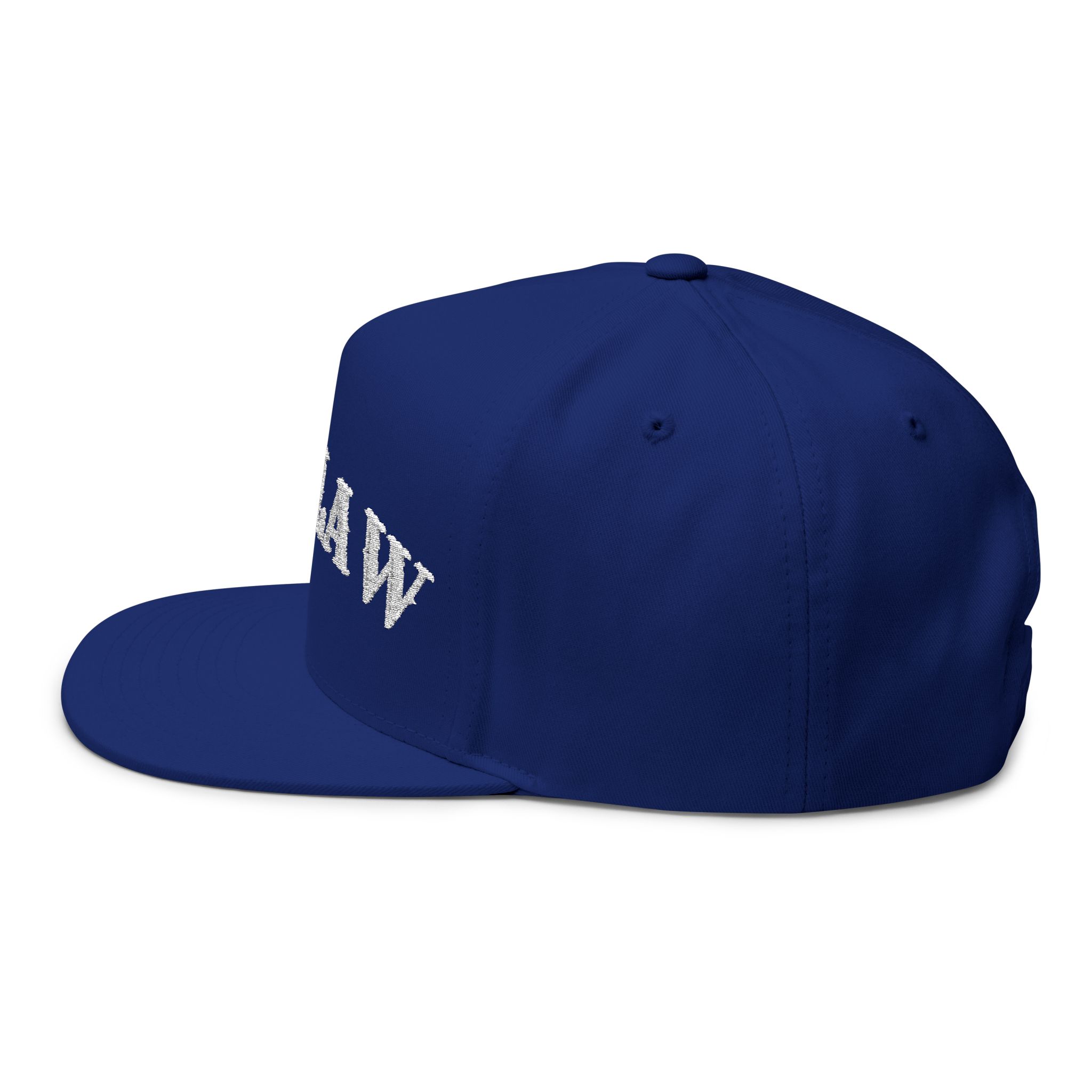 Embroidered Outlaw Flat Bill Cap - Image 11