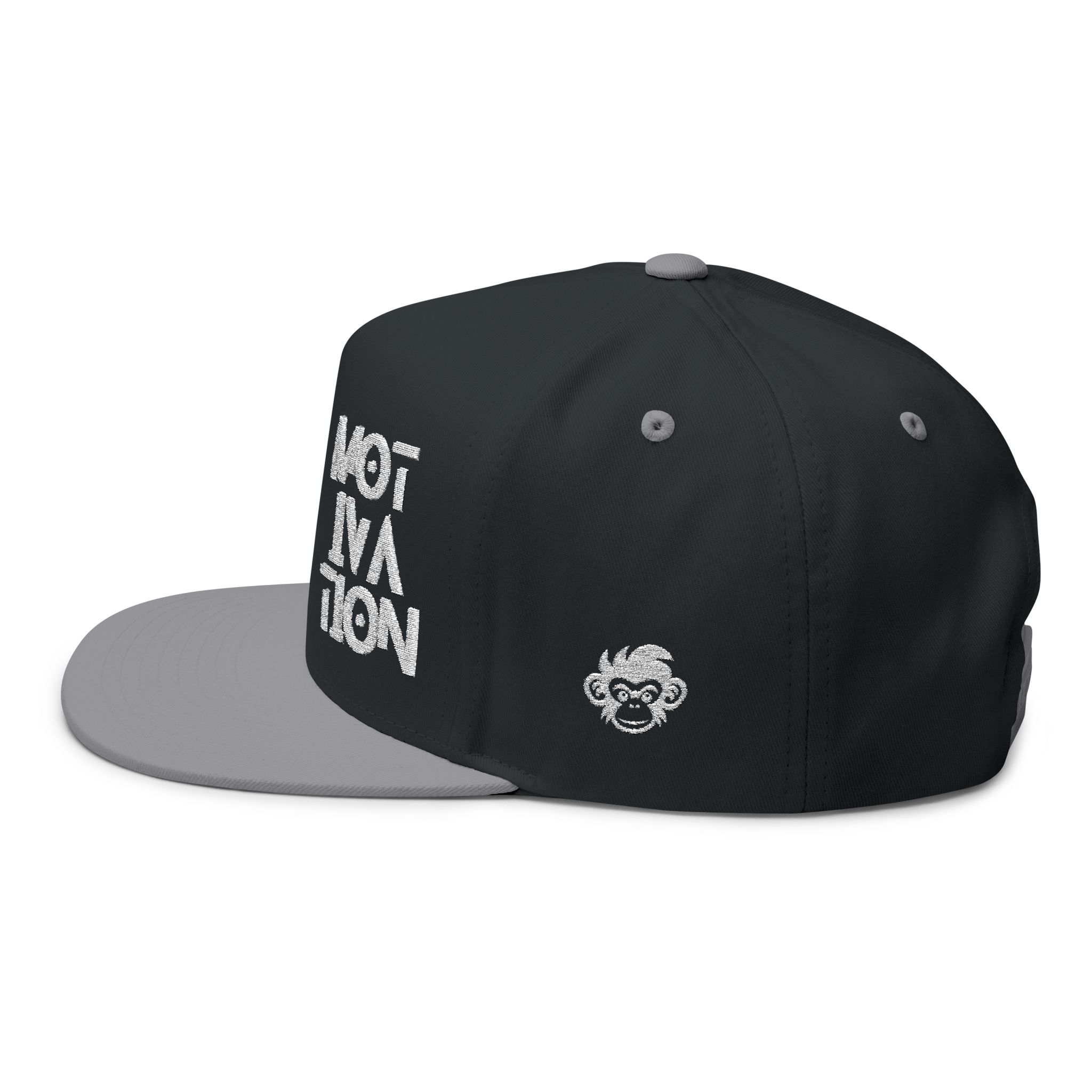 Motivation- Flat Bill Cap (Embroidery) - Image 11