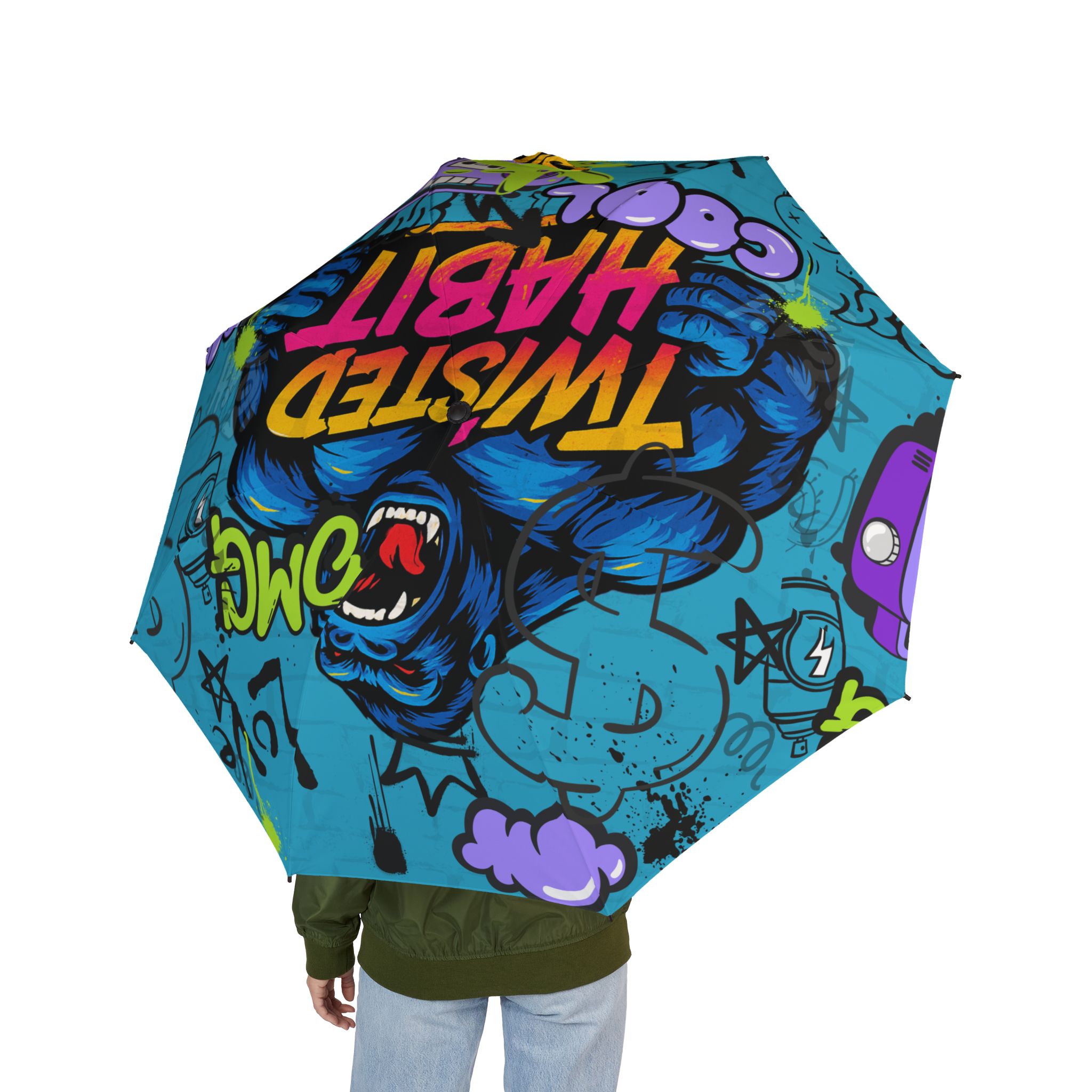 Get Twisted- Twisted Habit Umbrella - Image 4