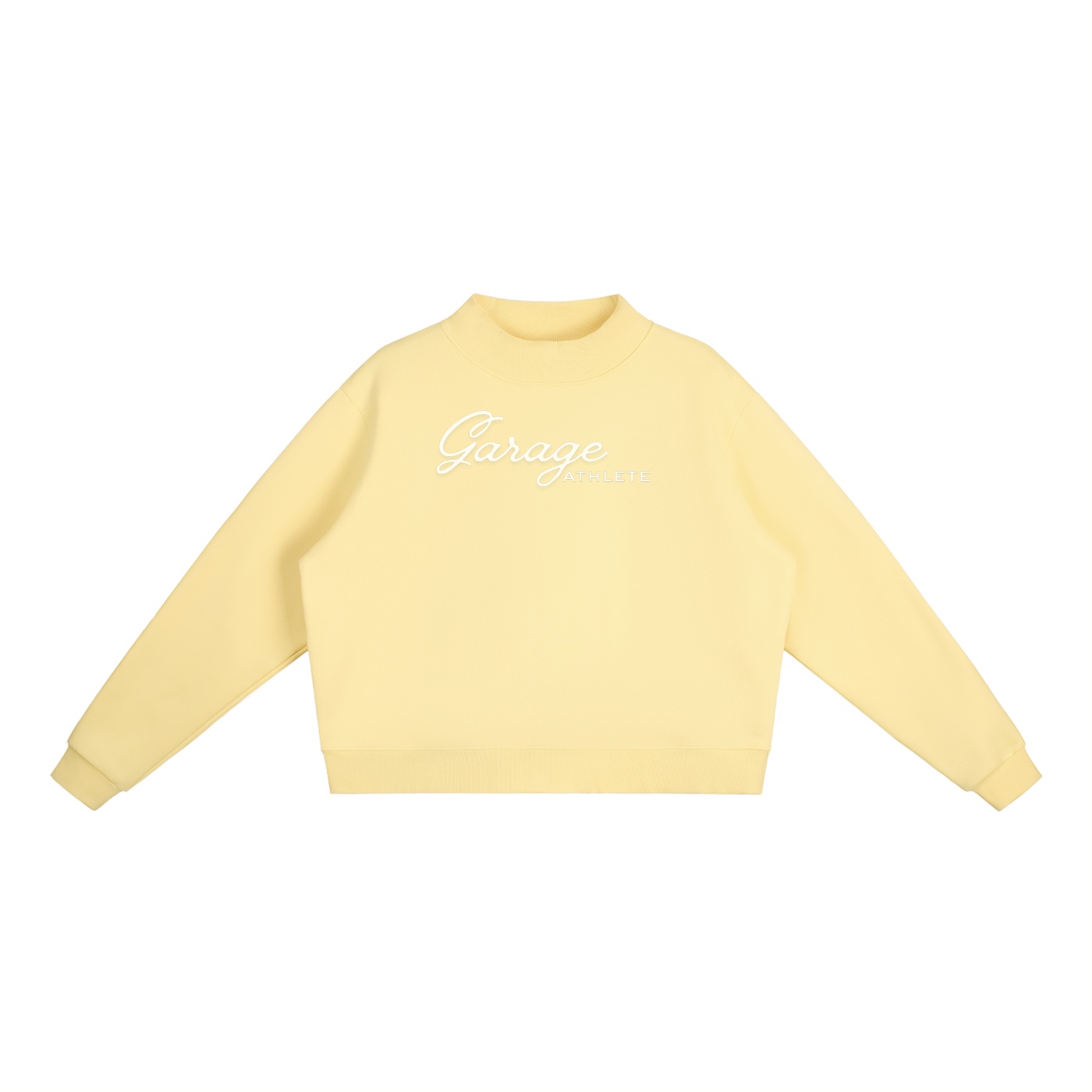 Essential Fleece Mock-Neck Crew Sweatshirt - Image 5