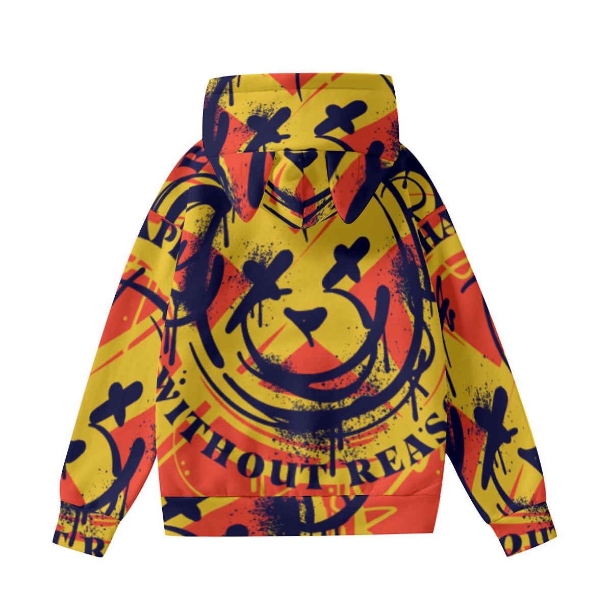 Without Reason- Women’s Hoodie With Ears - Image 2