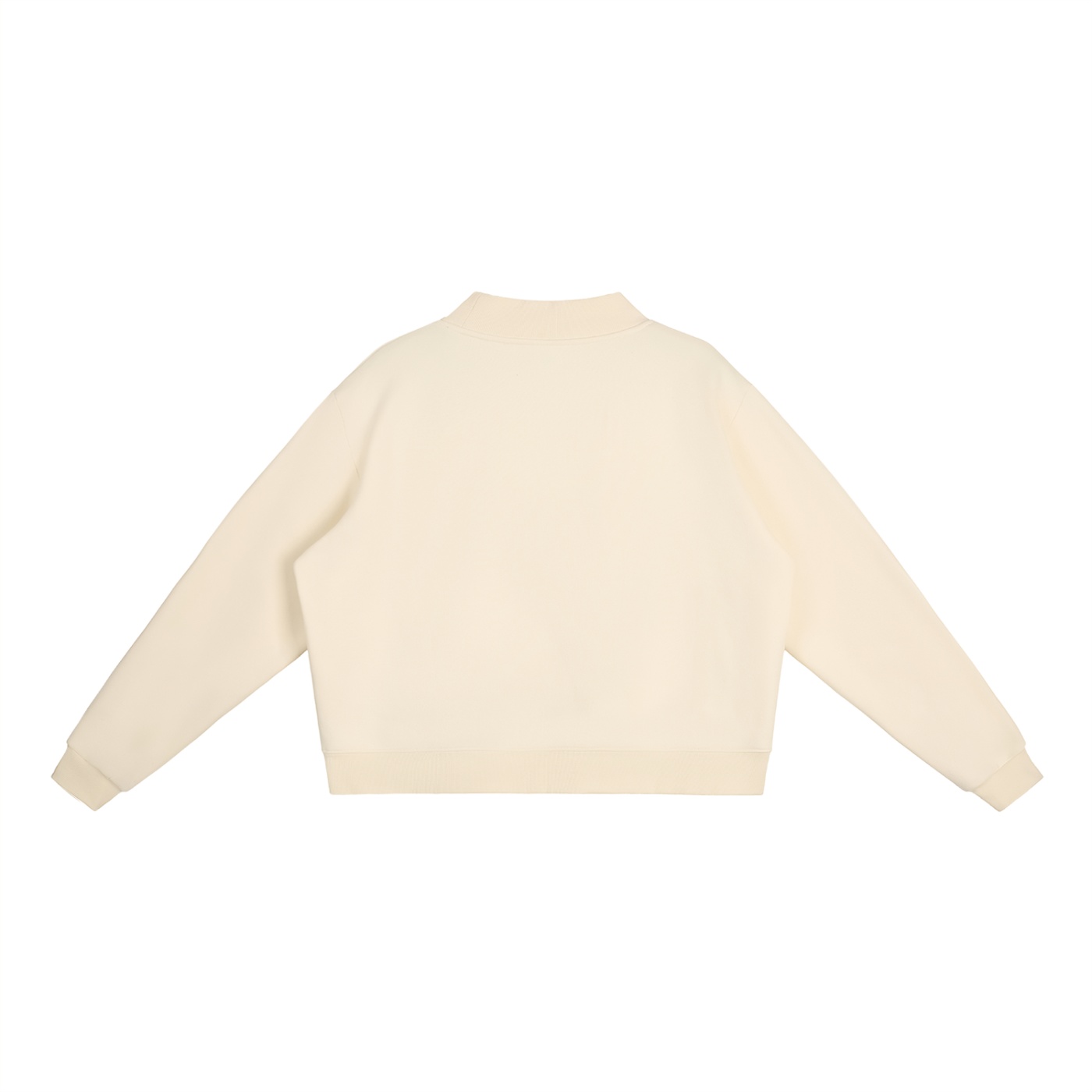 Essential Fleece Mock-Neck Crew Sweatshirt - Image 8