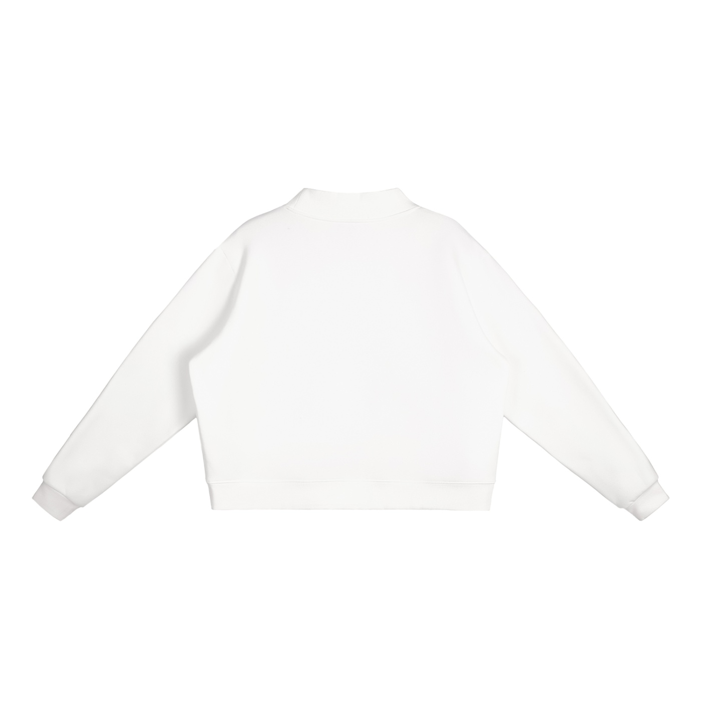 Essential Fleece Mock-Neck Crew Sweatshirt - Image 12