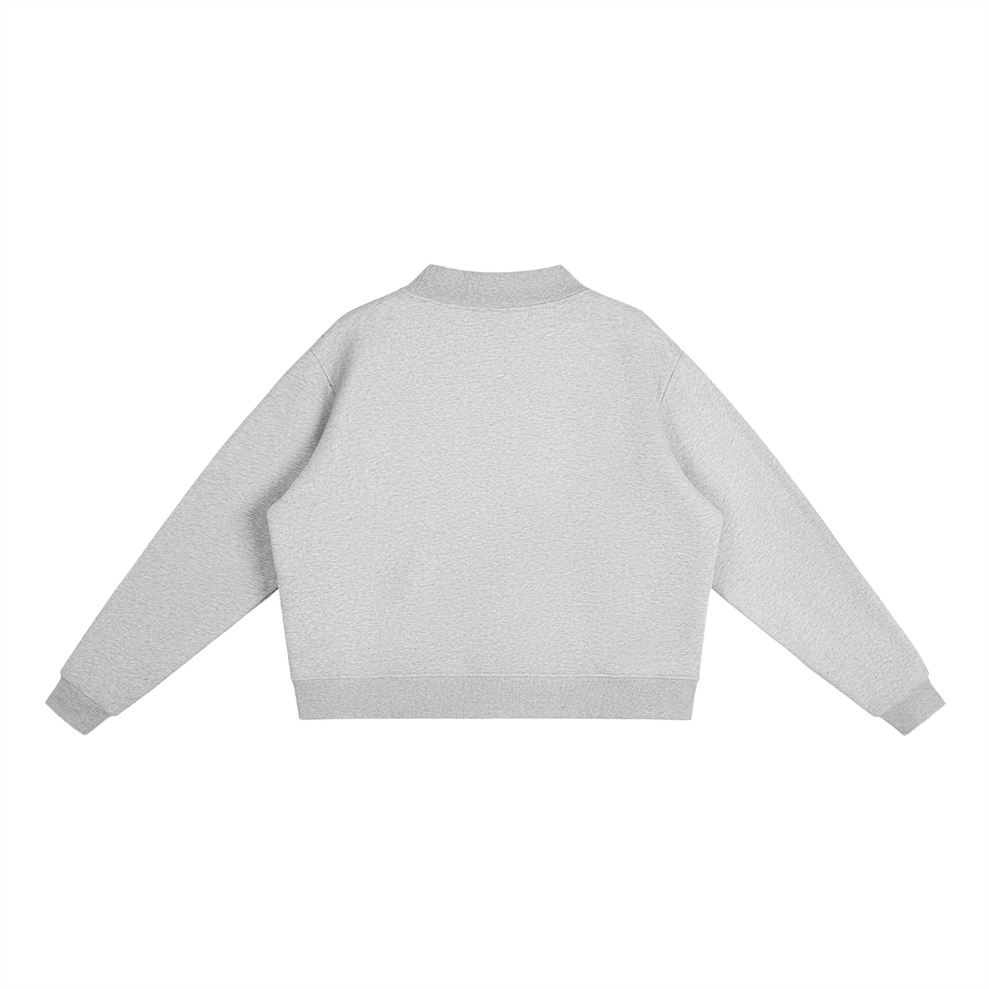 Essential Fleece Mock-Neck Crew Sweatshirt - Image 10