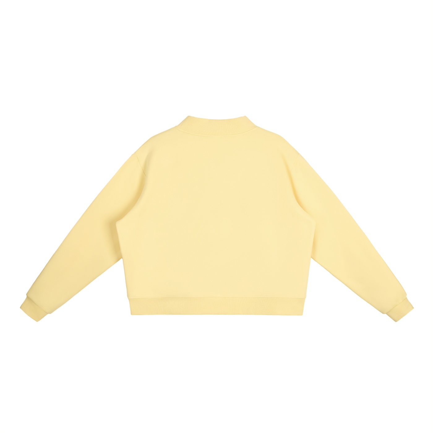 Essential Fleece Mock-Neck Crew Sweatshirt - Image 6