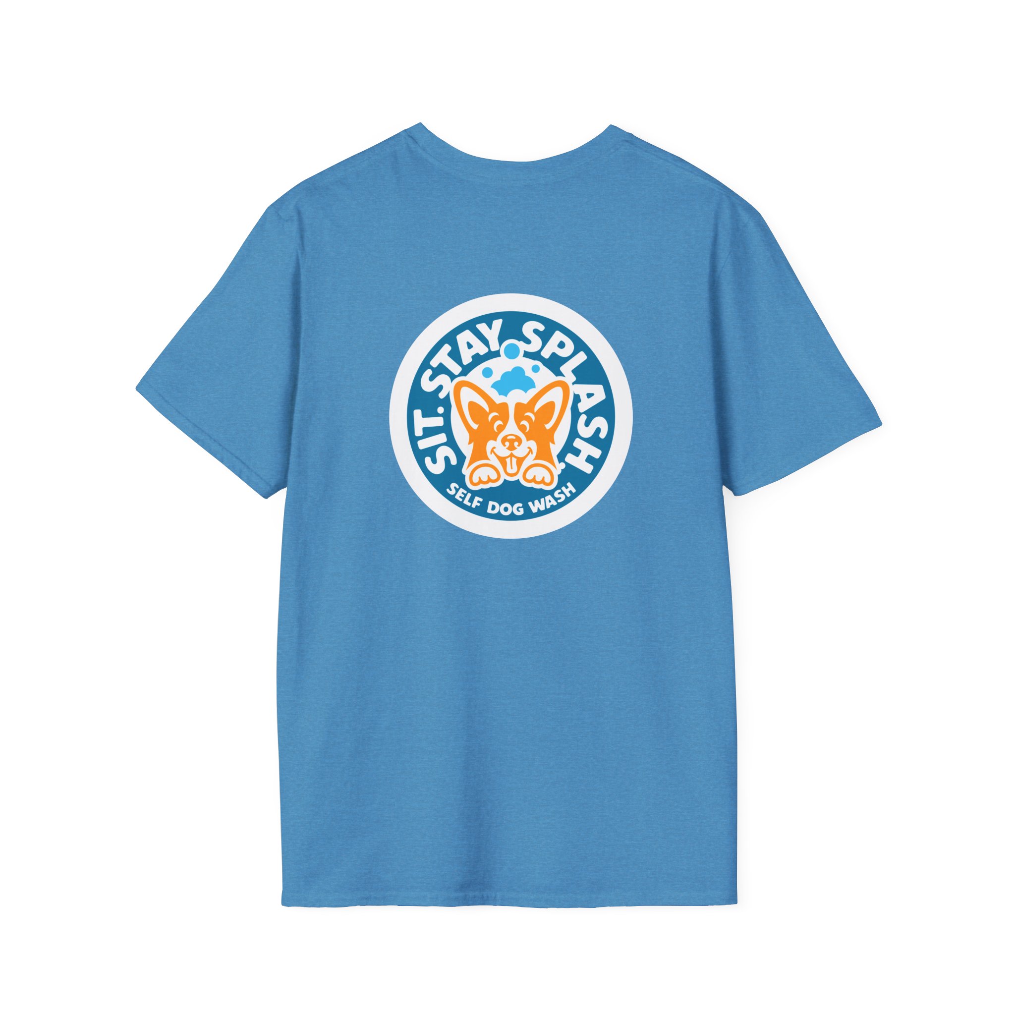 Sit Stay Splash- Alyssa- Unisex Softstyle T-Shirt - Image 15
