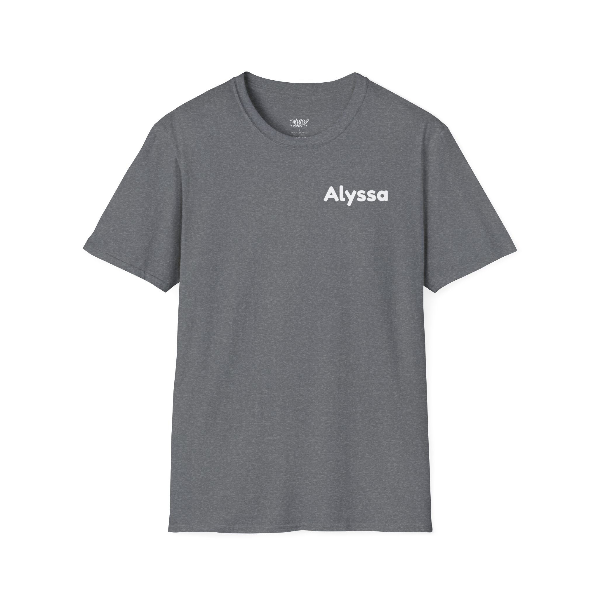 Sit Stay Splash- Alyssa- Unisex Softstyle T-Shirt - Image 6