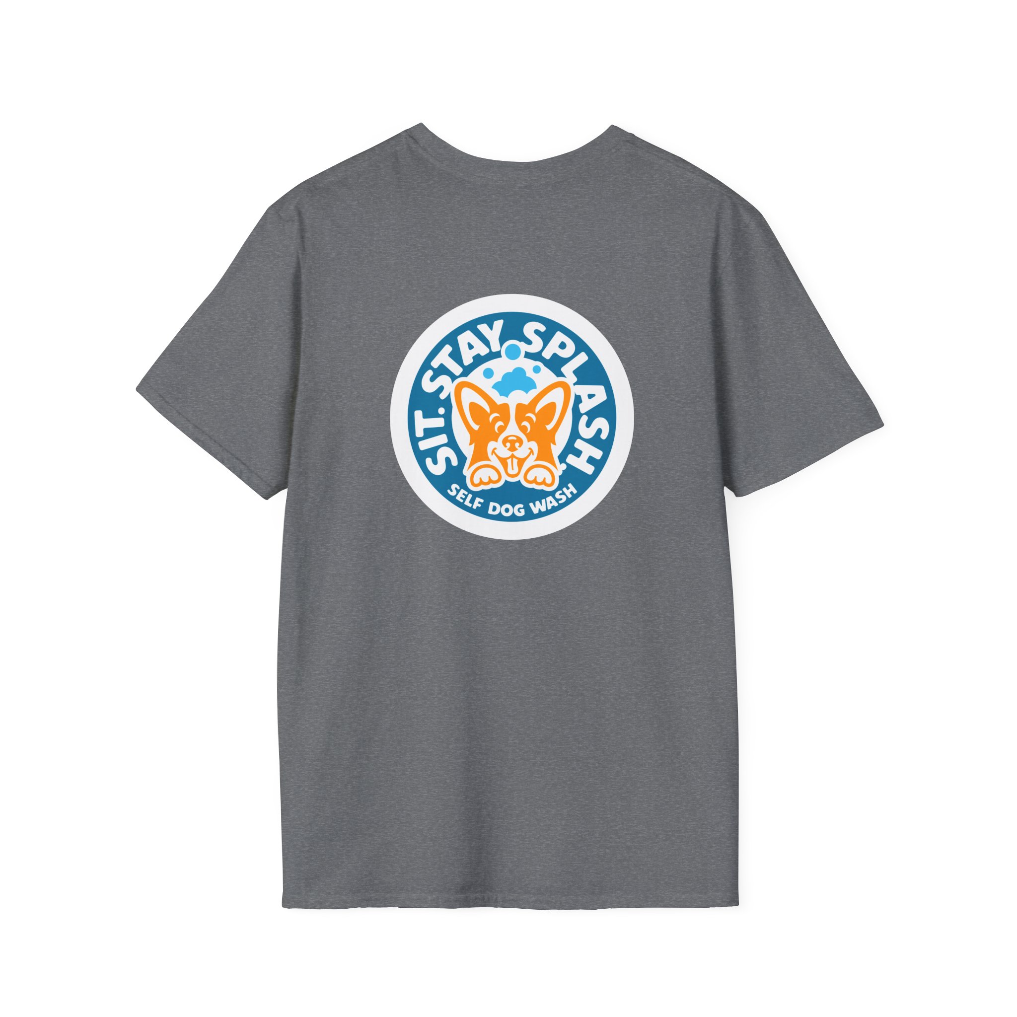 Sit Stay Splash- Alyssa- Unisex Softstyle T-Shirt - Image 7