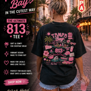 813 Tampa Bay- Unisex Tri-Blend Crew Tee