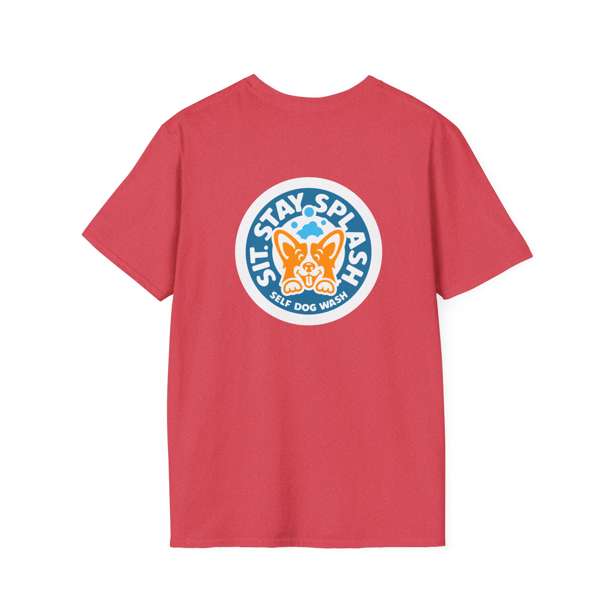 Sit Stay Splash- Alyssa- Unisex Softstyle T-Shirt - Image 47