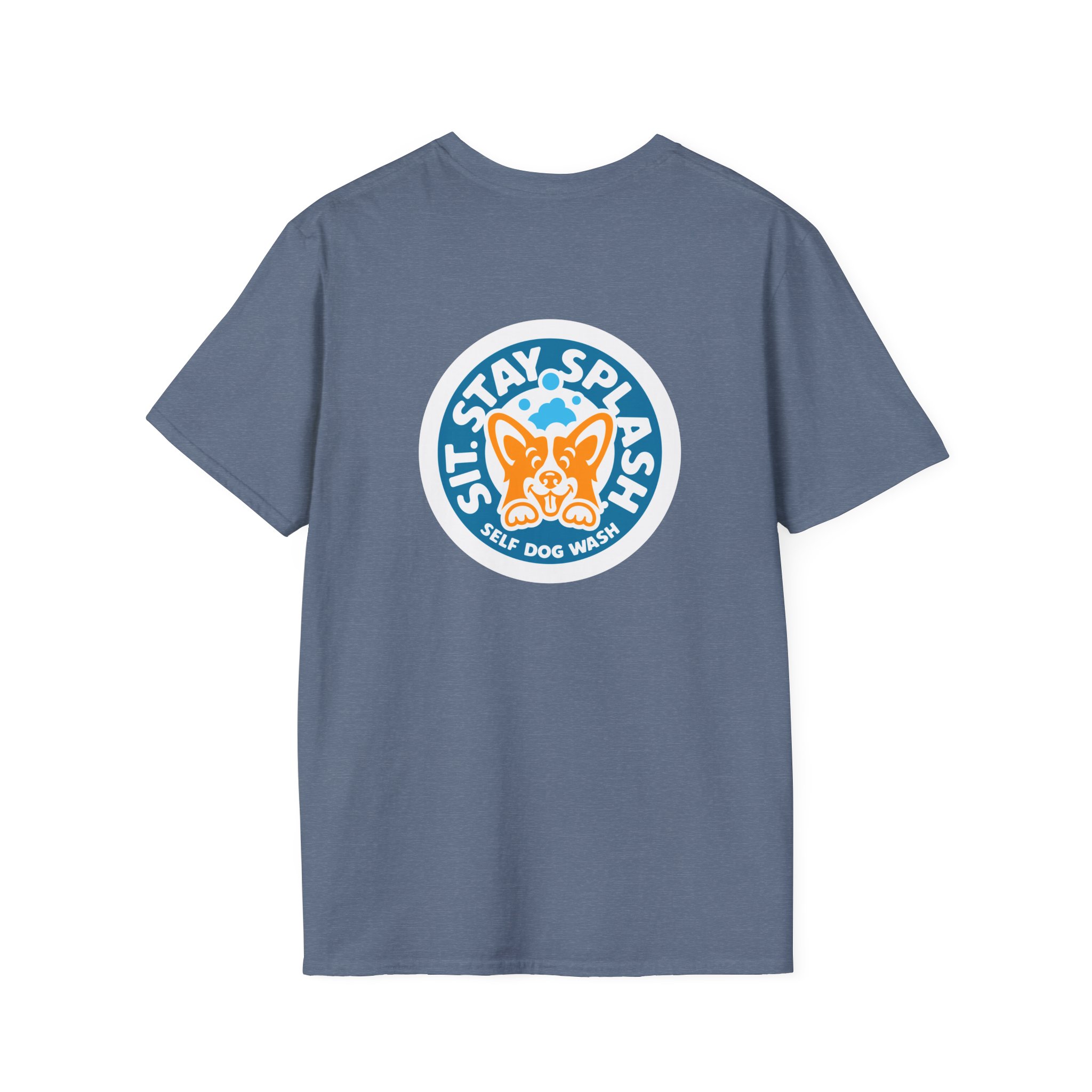 Sit Stay Splash- Taylor- Unisex Softstyle T-Shirt - Image 27