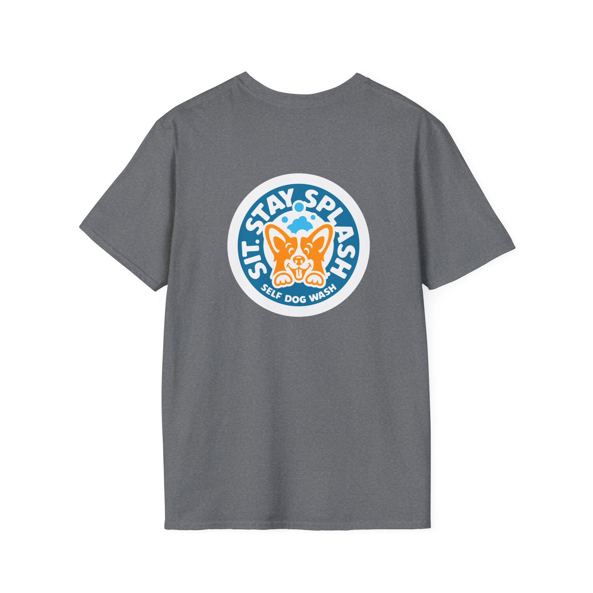 Sit Stay Splash- Taylor- Unisex Softstyle T-Shirt - Image 11