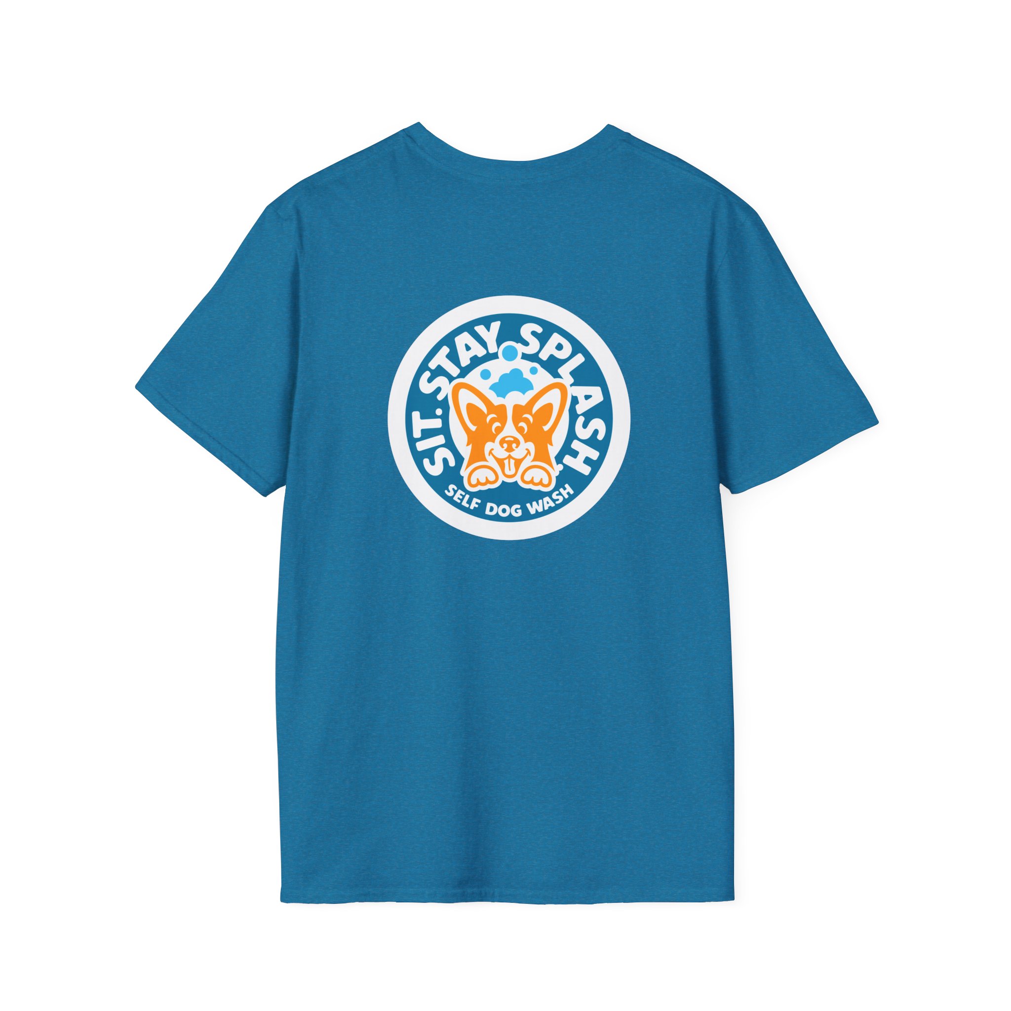 Sit Stay Splash- Taylor- Unisex Softstyle T-Shirt - Image 31