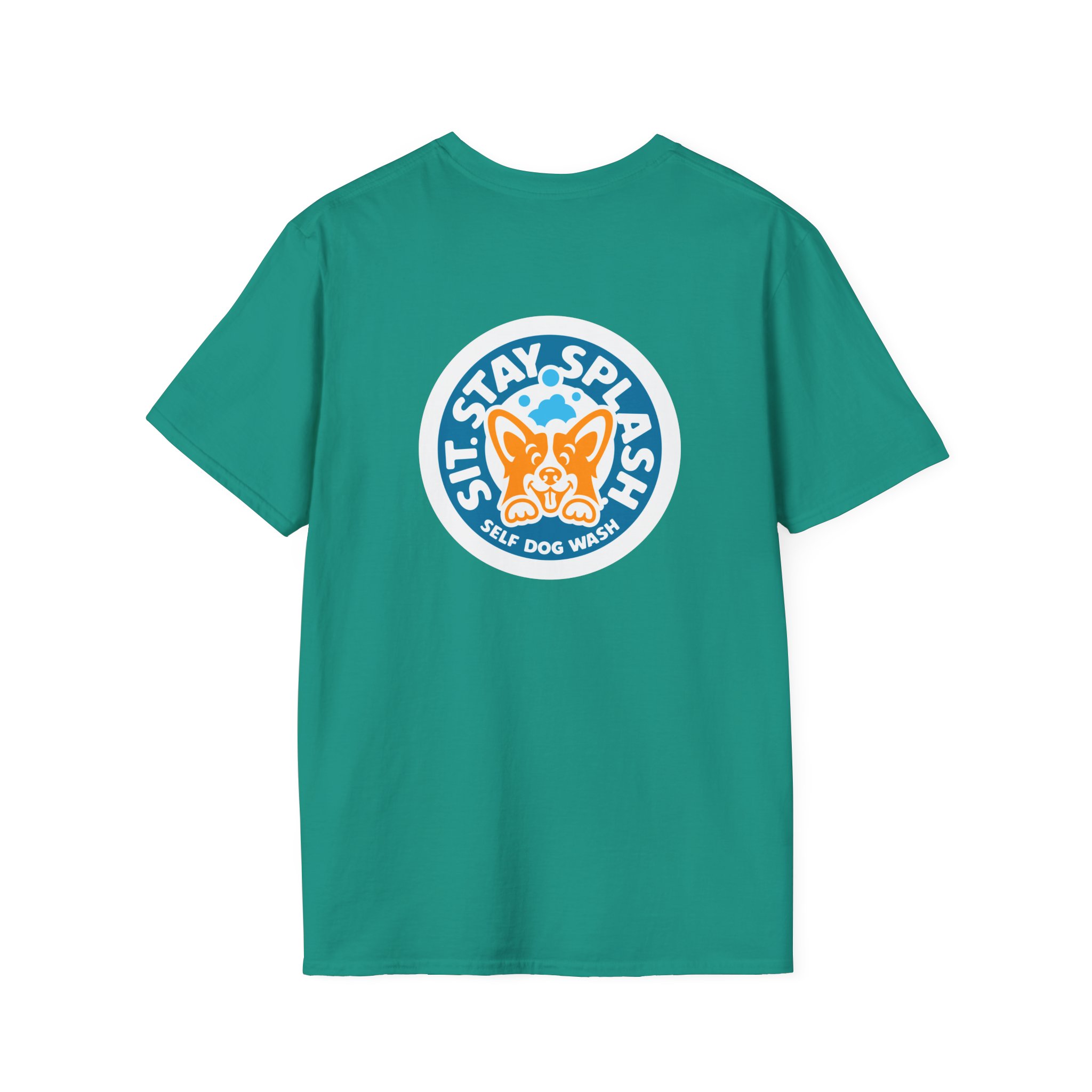 Sit Stay Splash- Alyssa- Unisex Softstyle T-Shirt - Image 23