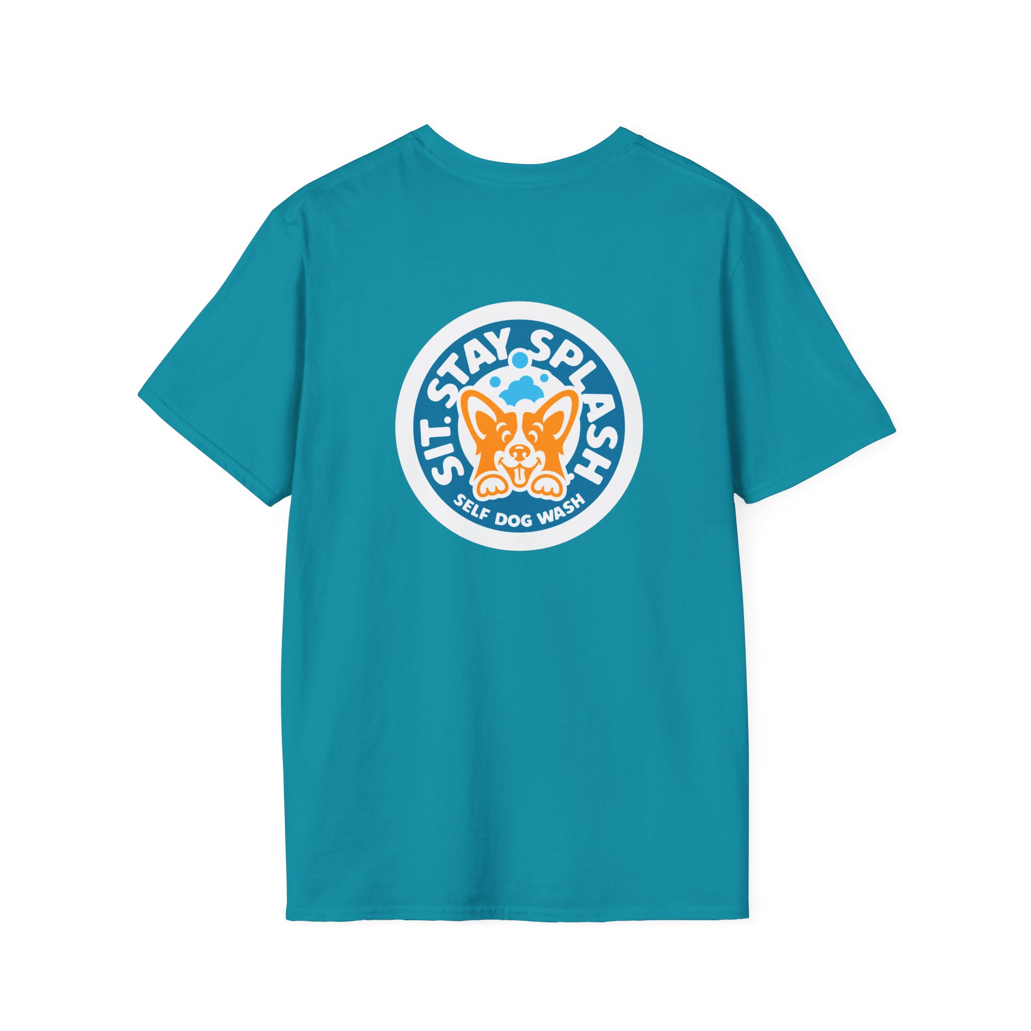 Sit Stay Splash- Taylor- Unisex Softstyle T-Shirt - Image 23