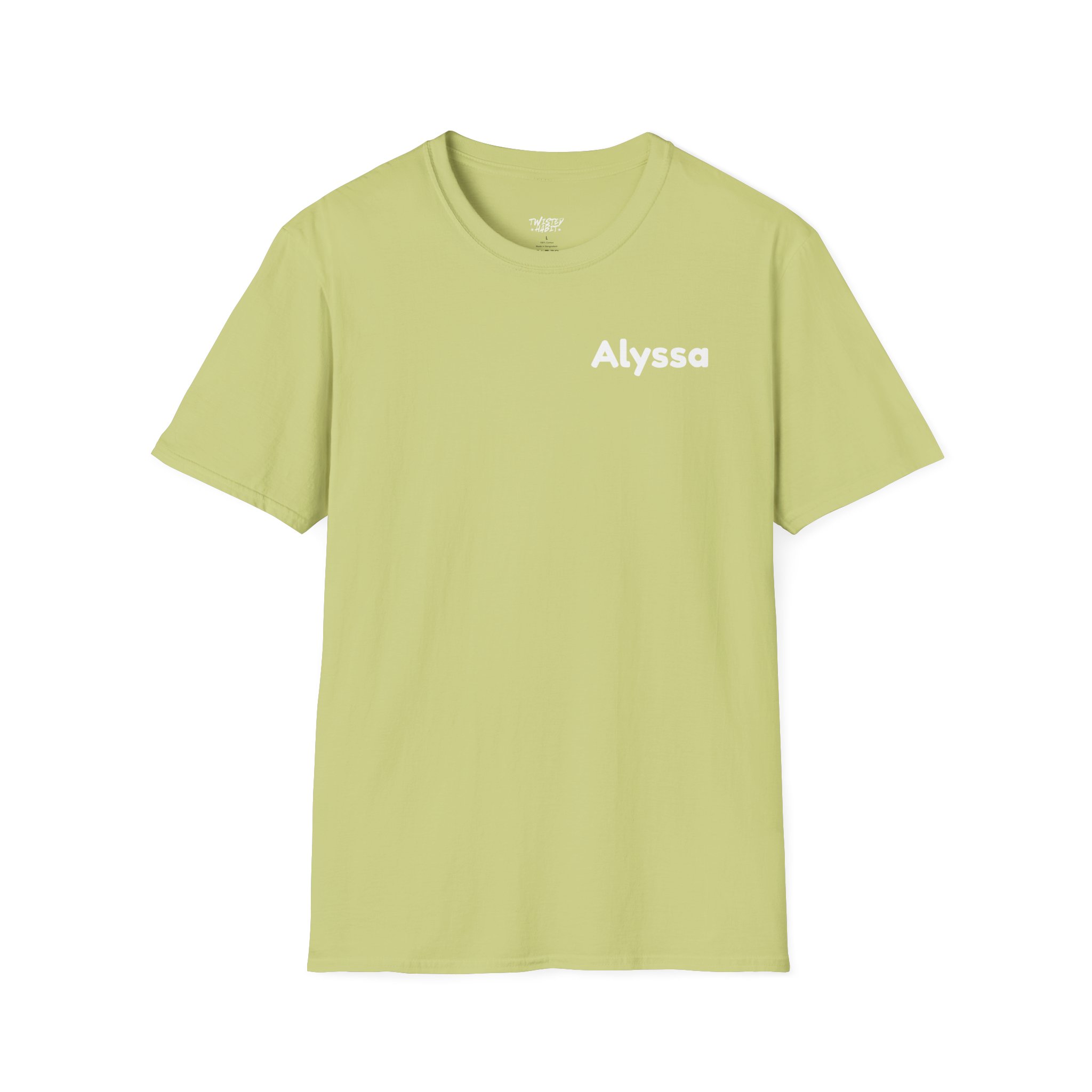 Sit Stay Splash- Alyssa- Unisex Softstyle T-Shirt - Image 2