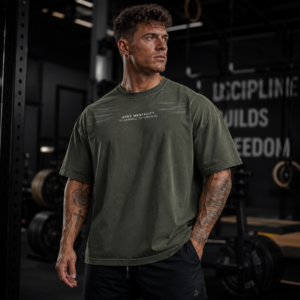 Tiger Stripe Gradient Washed T-Shirt