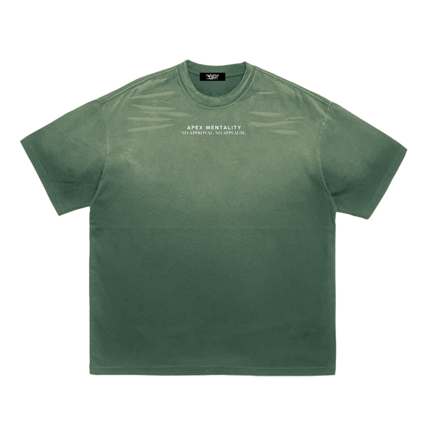Tiger Stripe Gradient Washed T-Shirt - Image 3