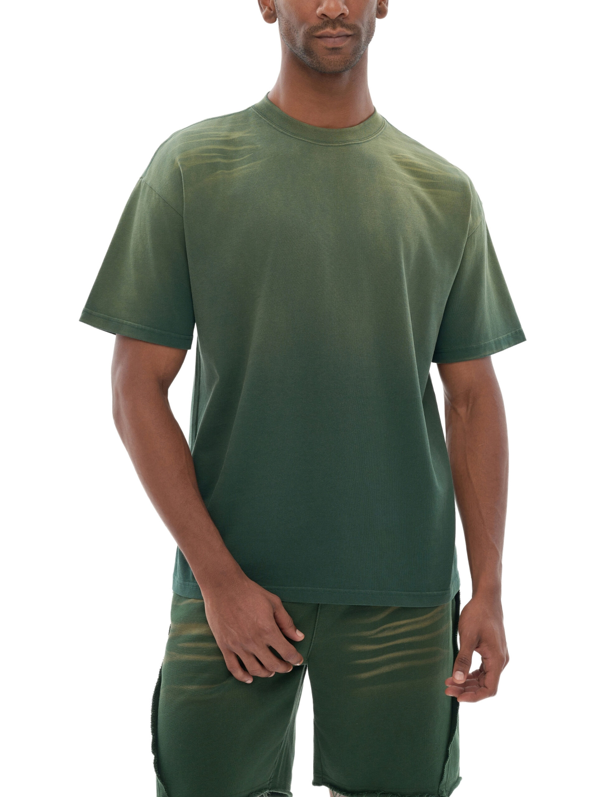 Tiger Stripe Gradient Washed T-Shirt - Image 7