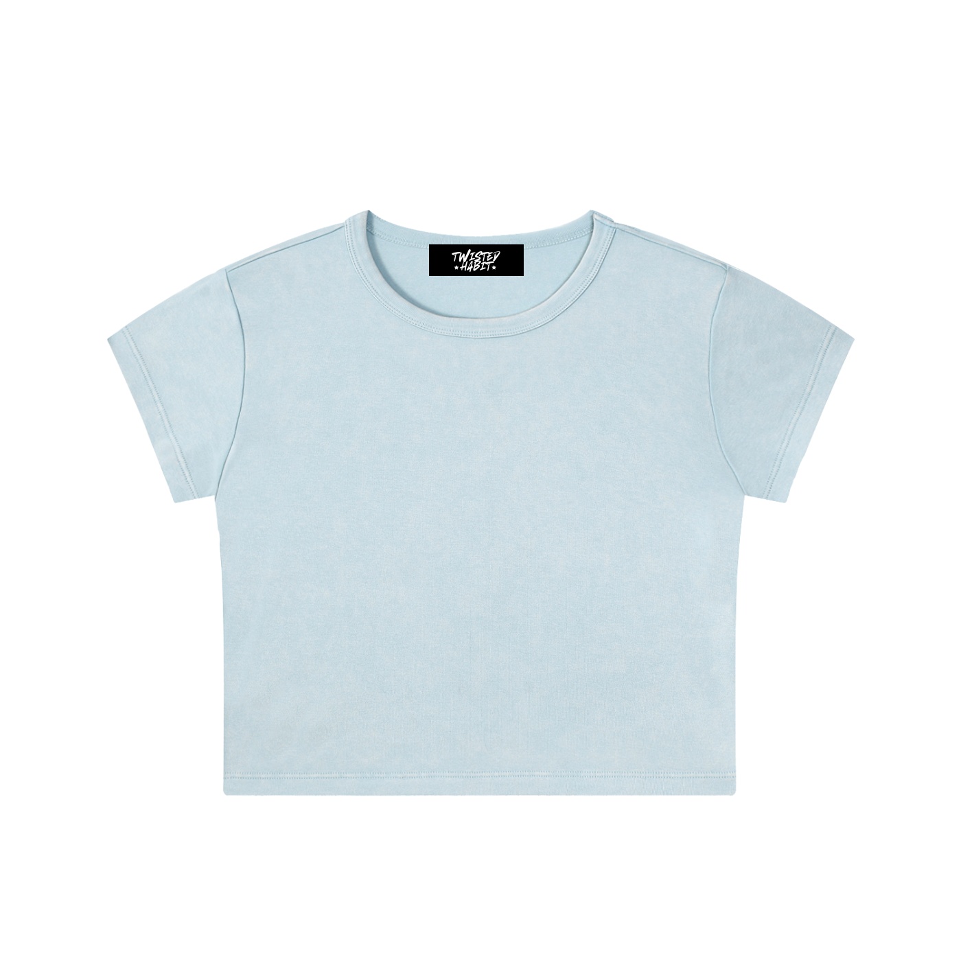 Snow Washed Crop Top - Image 5