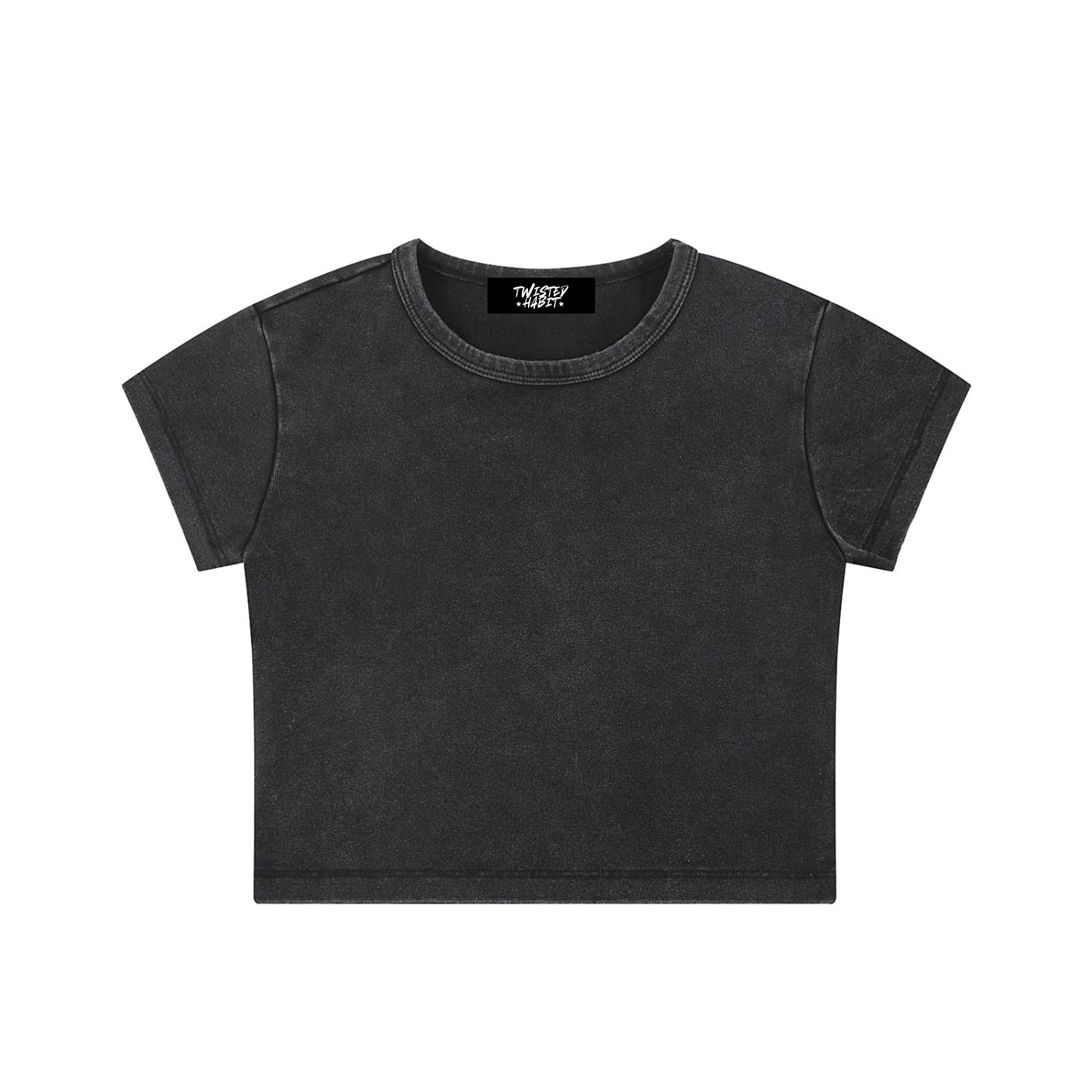 Snow Washed Crop Top - Image 2