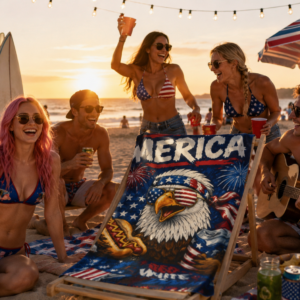 American Pride Beach Towel