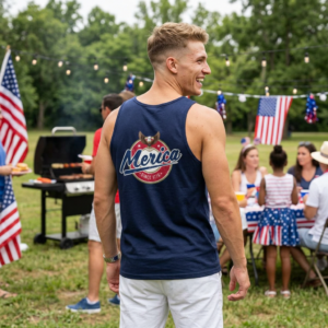 Merica Unisex Jersey Tank