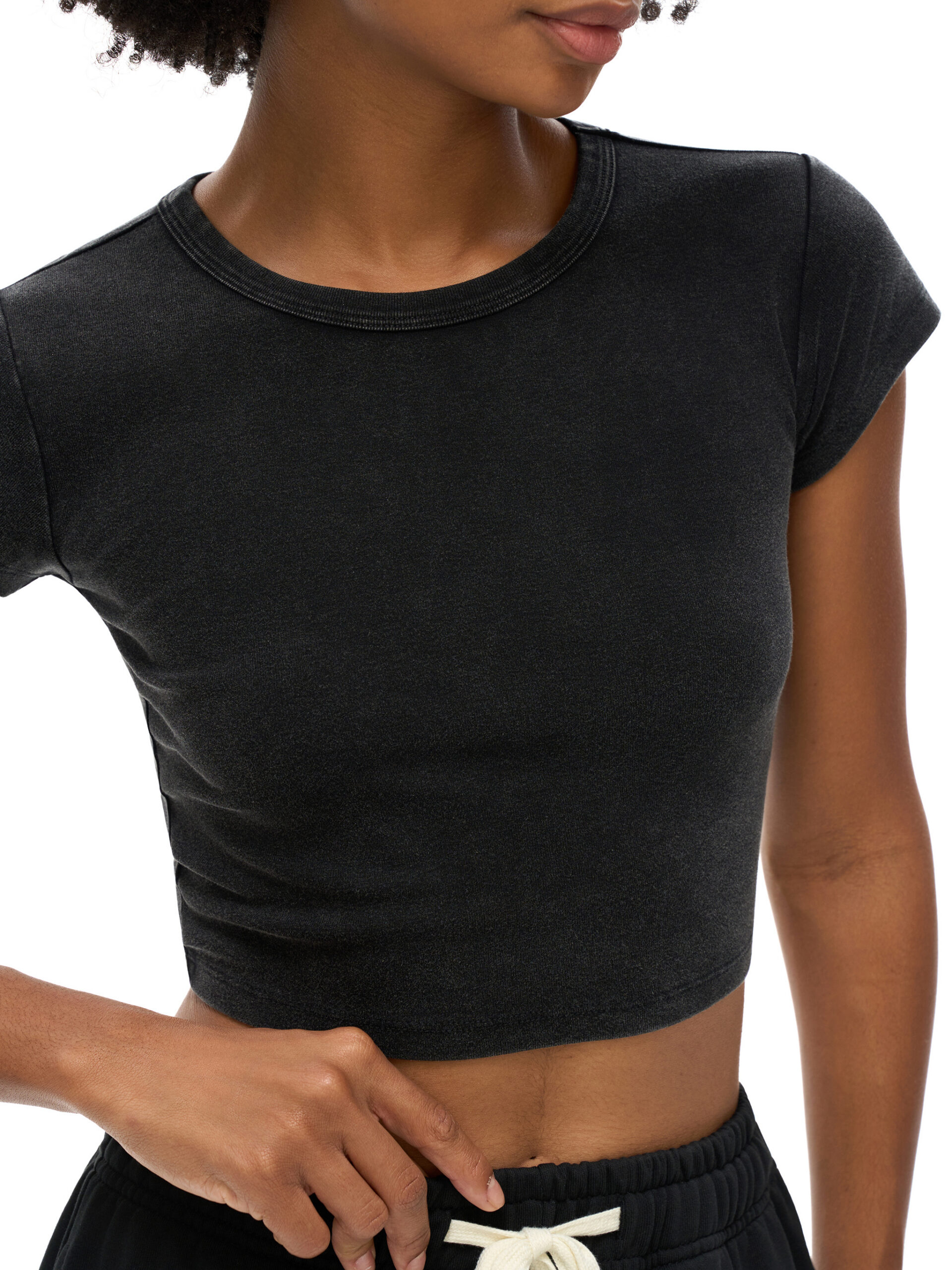 Snow Washed Crop Top - Image 7