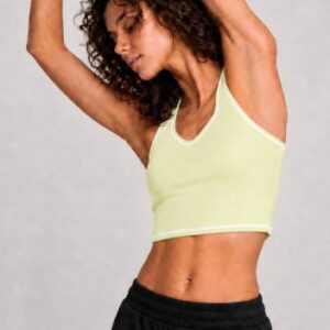 Topstitching Yoga Tank Top
